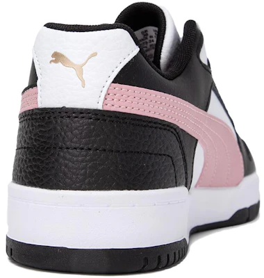 PUMA 防滑耐磨 低幫 板鞋 男女同款 黑白粉 Shop PUMA 防滑耐磨 低幫 板鞋 男女同款 黑白粉
