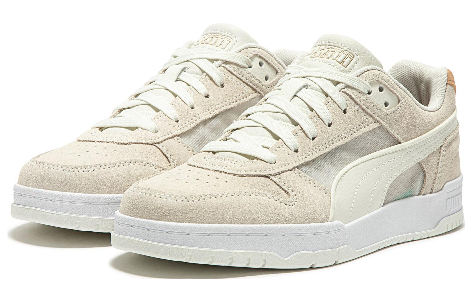 Lookbook PUMA RBD Game 復古休閒 耐磨 低幫 板鞋 男女同款 灰色