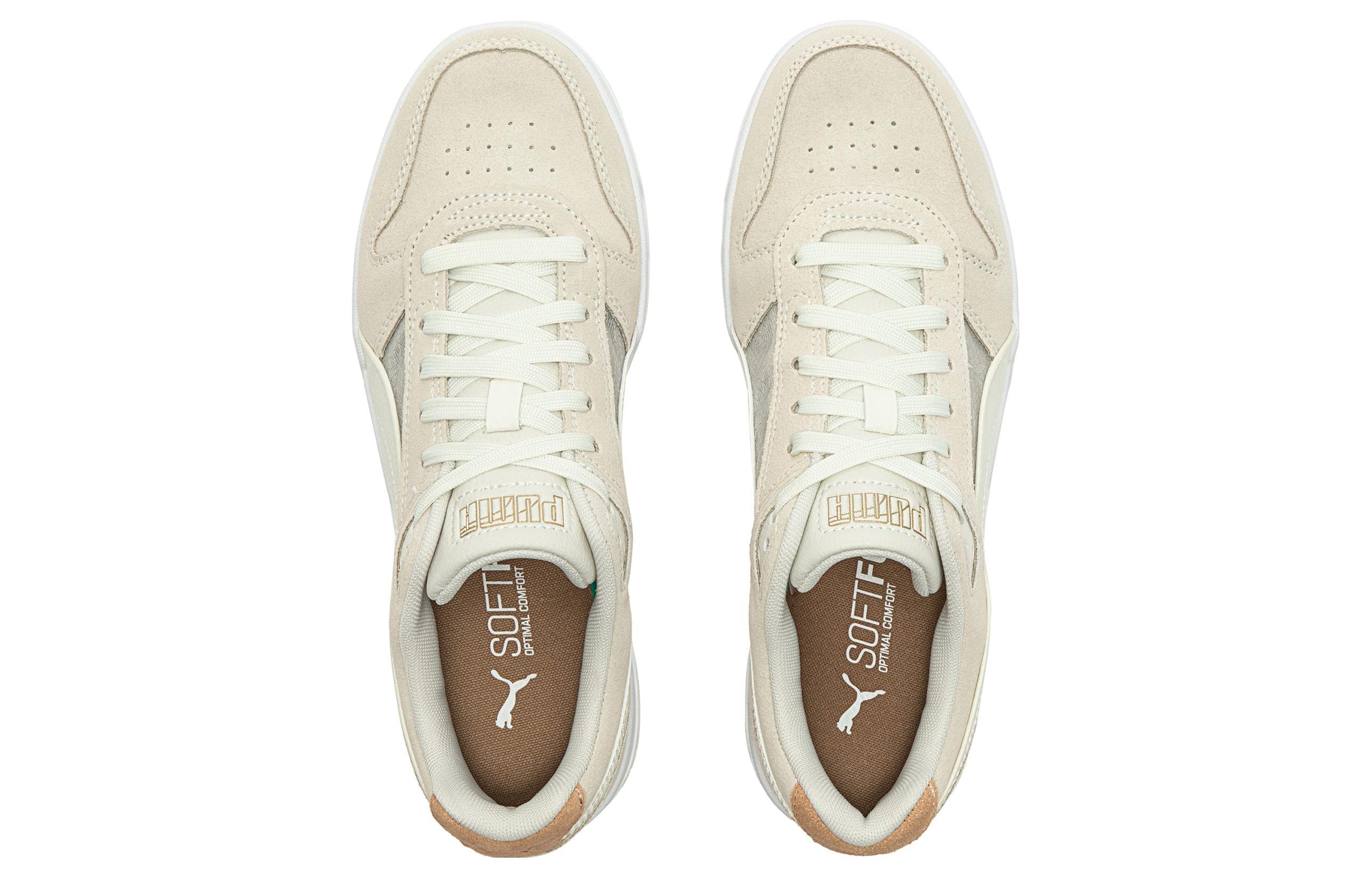 Shop PUMA RBD Game 復古休閒 耐磨 低幫 板鞋 男女同款 灰色