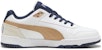 Puma RBD Game Low Retro Club Sneakers 'Putih Hitam Emas' 395075-01