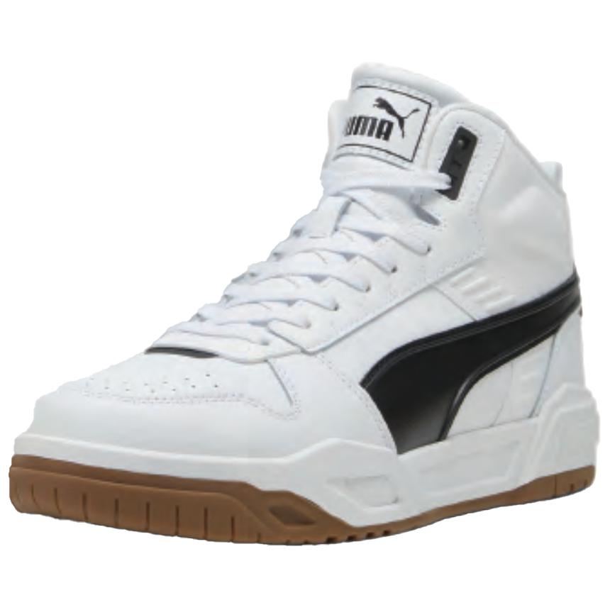 Puma RBD Tech Mid White Skate Shoes - Stylish, Comfortable, Durable. 396148-08