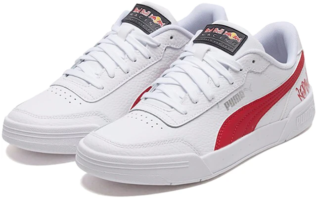 Puma RBR Caracal Bianco/Rosso Scarpe Casual Basse da Skateboard 339854-02 Lookbook Puma RBR Caracal Bianco/Rosso Scarpe Casual Basse da Skateboard 339854-02