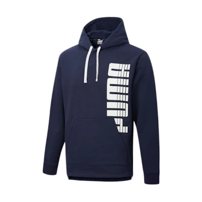 Puma Rebel Bold Logo Hoodie Blue Casual Sportswear 581061-06