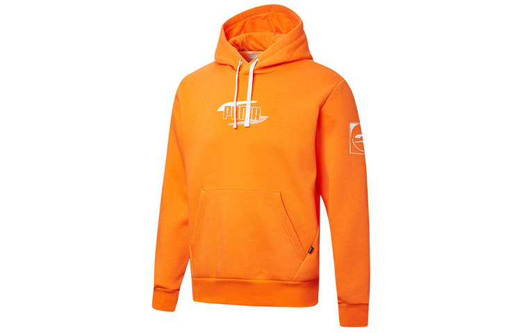 Puma Rebel Fleece Sweatshirt Flame Orange 585490-23