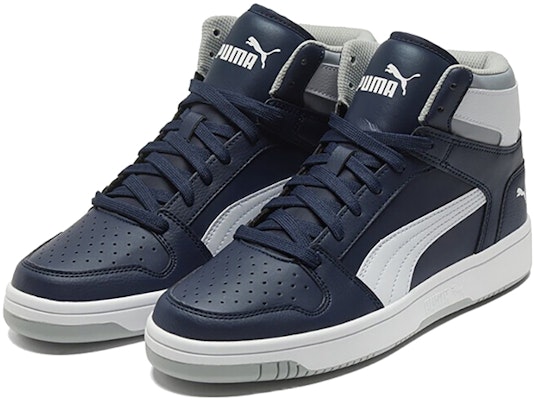 Puma Rebound Mid-High Azul/Blanco/Gris 369573-16 Lookbook Puma Rebound Mid-High Azul/Blanco/Gris 369573-16