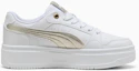 Purchase Puma Rebound Femme Low Metallic White Casual Shoes 40606301