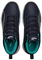 Shop PUMA REBOUND Future Evo 中幫 復古籃球鞋 男女同款 紫灰綠