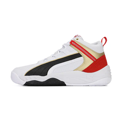 Puma Rebound Future Evo 'White Red Team Gold'