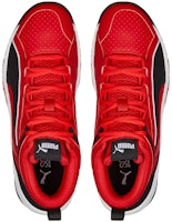 PUMA REBOUND Future Evo Core 中筒 復古籃球鞋 男款 黑白 Shop PUMA REBOUND Future Evo Core 中筒 復古籃球鞋 男款 黑白