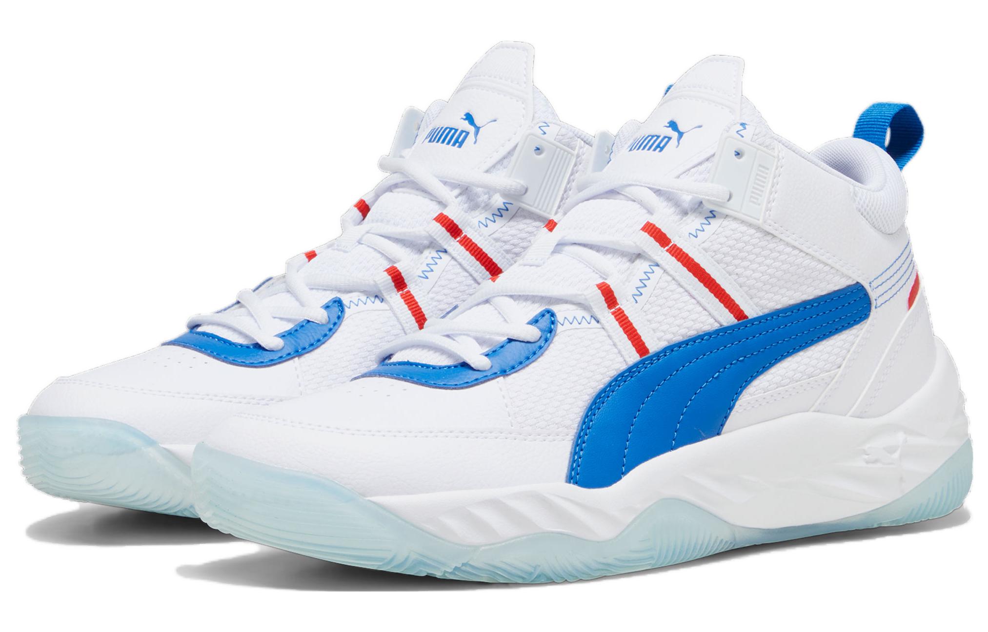 Lookbook PUMA REBOUND Future Nextgen 舒適 耐磨 低筒 休閒生活鞋 男女款 紅白藍色
