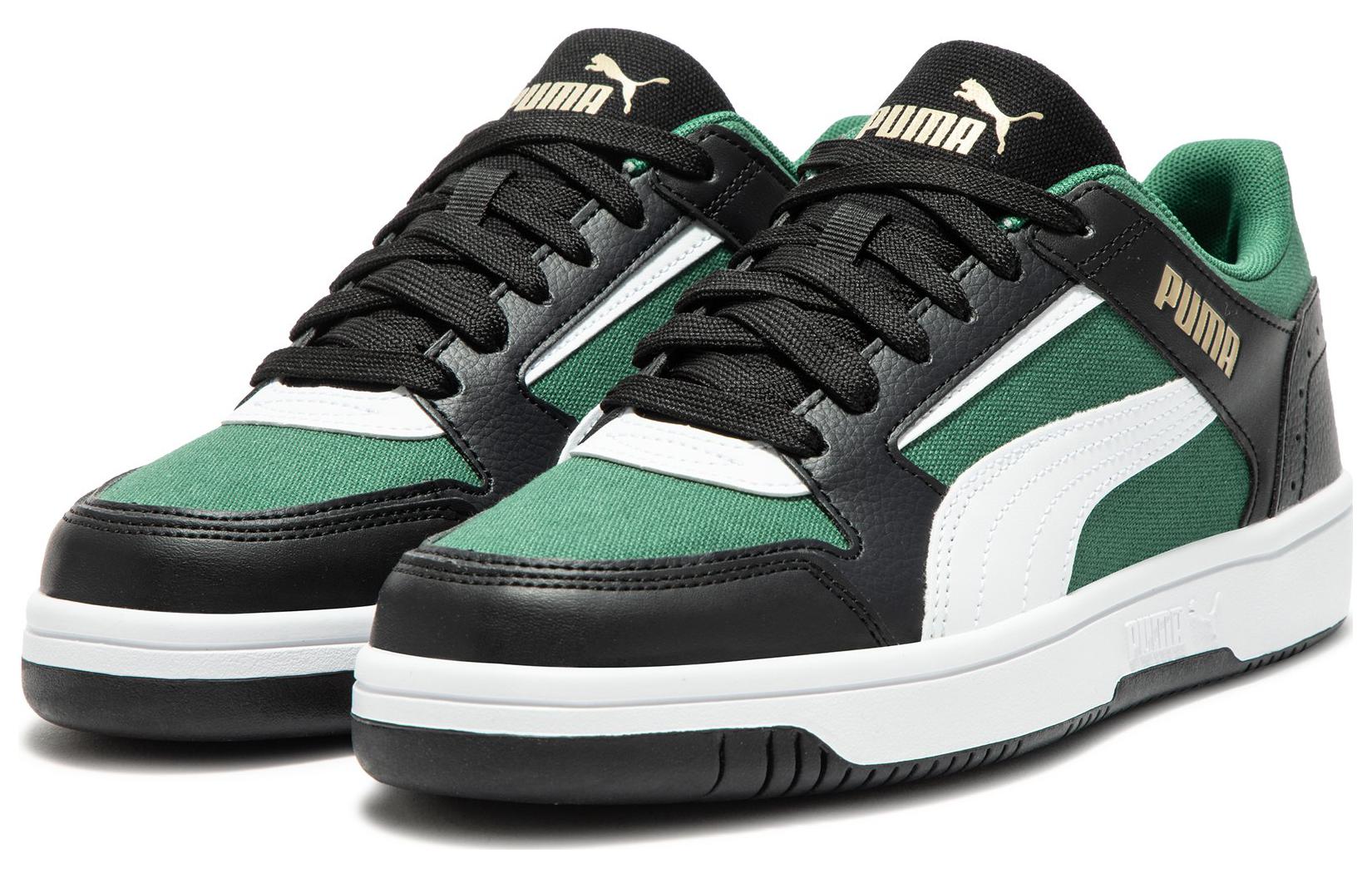 Lookbook PUMA REBOUND Joy 防滑耐磨 低筒 板鞋 男女款 綠白黑