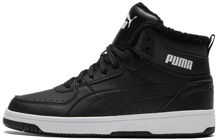 puma-rebound-joy-fur-black-white