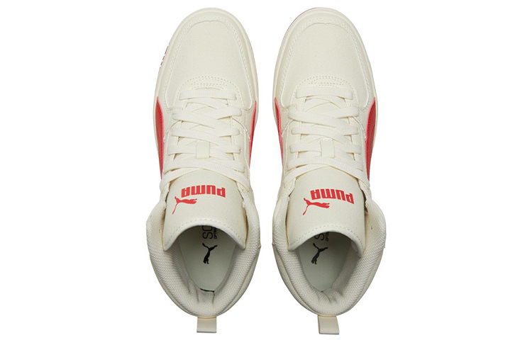 Shop Puma Rebound Joy CV ''Bianco Whisper Rosso High Risk'' 387875-02