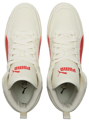 Puma Rebound Joy CV ''Bianco Whisper Rosso High Risk'' 387875-02 Shop Puma Rebound Joy CV ''Bianco Whisper Rosso High Risk'' 387875-02