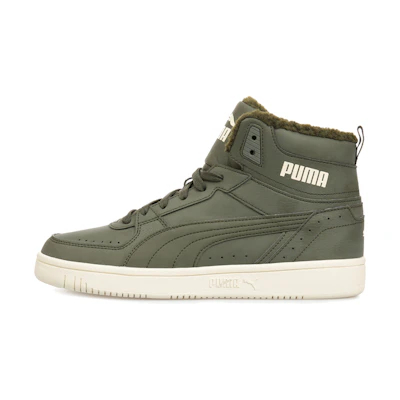 Puma Rebound Joy Fur Army Green/ Casual 'White'