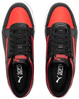 PUMA REBOUND 快樂反彈 低筒 防滑耐磨 板鞋 通用款 黑紅 Shop PUMA REBOUND 快樂反彈 低筒 防滑耐磨 板鞋 通用款 黑紅