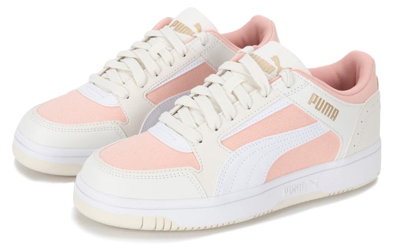 Lookbook Puma REBOUND Joy 低帮帆布鞋 '白粉色' 391077-05