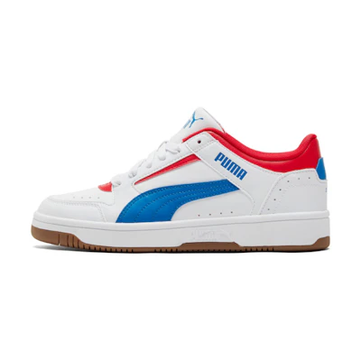 Puma Rebound Joy Low 'White Future Blue High Risk Red'