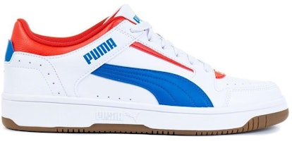 Puma Rebound Joy Low 'Putih Biru Masa Depan Merah Risiko Tinggi' 380747-03 Order Puma Rebound Joy Low 'Putih Biru Masa Depan Merah Risiko Tinggi' 380747-03
