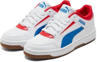 Puma Rebound Joy Low 'Putih Biru Masa Depan Merah Risiko Tinggi' 380747-03 Lookbook Puma Rebound Joy Low 'Putih Biru Masa Depan Merah Risiko Tinggi' 380747-03