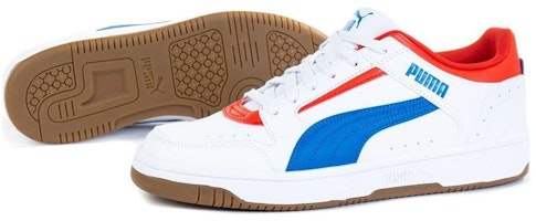 Puma Rebound Joy Low 'Putih Biru Masa Depan Merah Risiko Tinggi' 380747-03 Shop Puma Rebound Joy Low 'Putih Biru Masa Depan Merah Risiko Tinggi' 380747-03