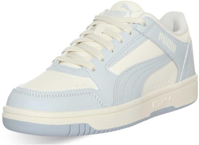 PUMA REBOUND 經典舒適 防滑耐磨 低幫 板鞋 男女同款 白藍 Lookbook PUMA REBOUND 經典舒適 防滑耐磨 低幫 板鞋 男女同款 白藍