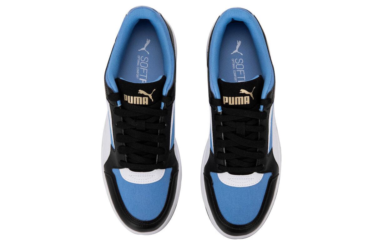 Lookbook Puma Rebound Joy Low CV 'Putih Hitam Biru' 391077-03