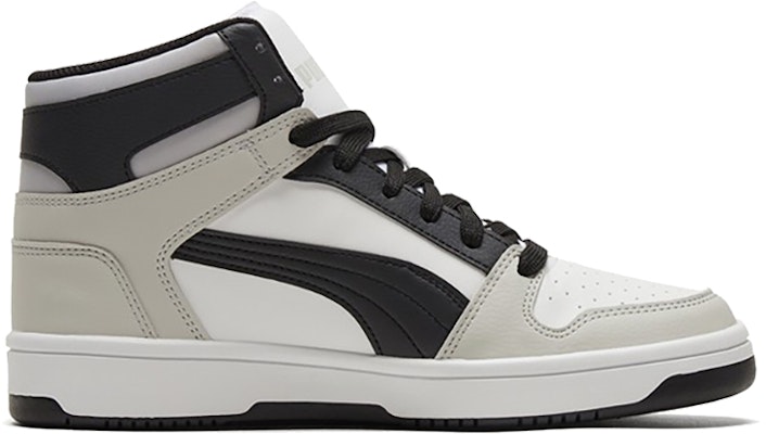 PUMA Rebound Layup 耐磨防滑 中筒 即戰籃球鞋 男女皆宜 黑白灰 Order PUMA Rebound Layup 耐磨防滑 中筒 即戰籃球鞋 男女皆宜 黑白灰