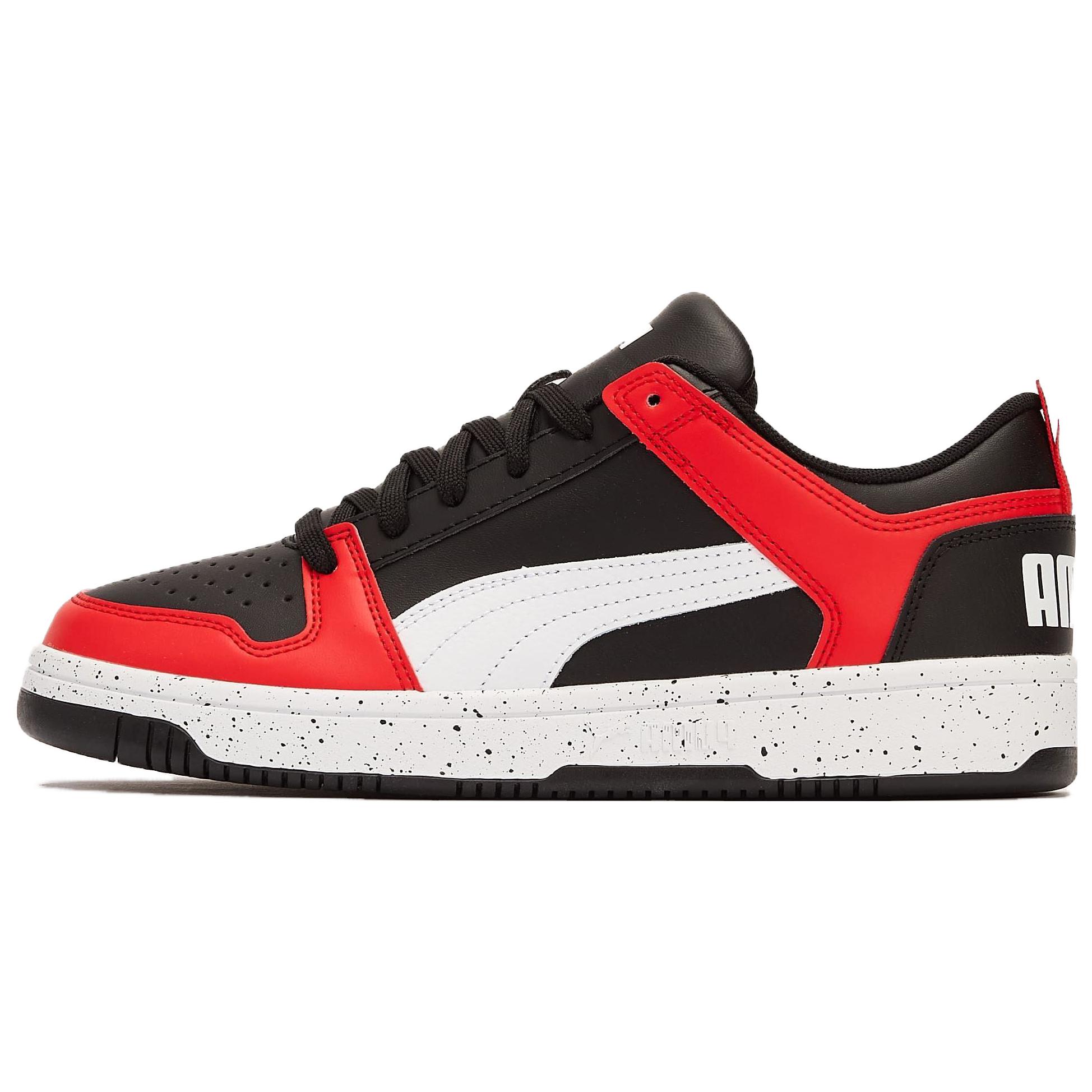Buy PUMA Rebound Layup 舒適百搭簡約 耐磨輕便 低幫 板鞋 男款 紅黑色