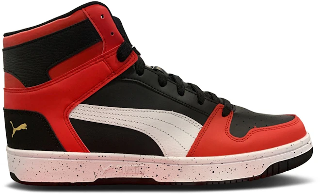 Puma Rebound LayUp ''Speckle - Noir et Rouge High Risk'' 383222-01 Buy Puma Rebound LayUp ''Speckle - Noir et Rouge High Risk'' 383222-01
