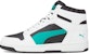 Puma Rebound LayUp 'Putih Hijau Spektra' 369573-26