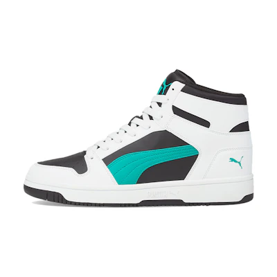 Puma Rebound LayUp 'White Spectra Green'