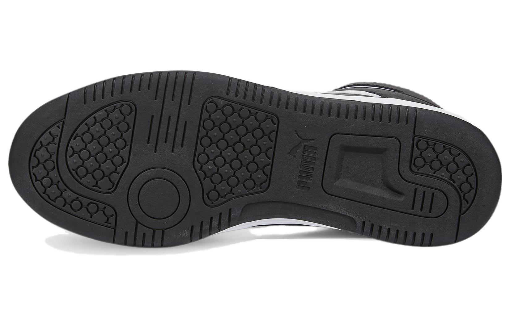 Puma Rebound Layup High Top Sneakers 'Black White' 圖 6