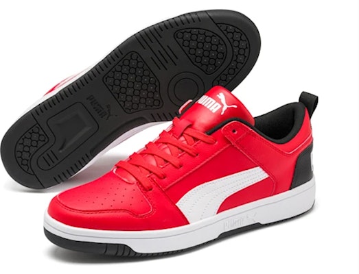 Puma Rebound Layup Lo Black/Red 369866-06 Lookbook Puma Rebound Layup Lo Black/Red 369866-06
