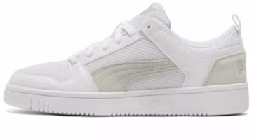 Puma Rebound Layup Lo Mesh 'White Grey' 370914-06 Puma Rebound Layup Lo Mesh 'White Grey' 370914-06