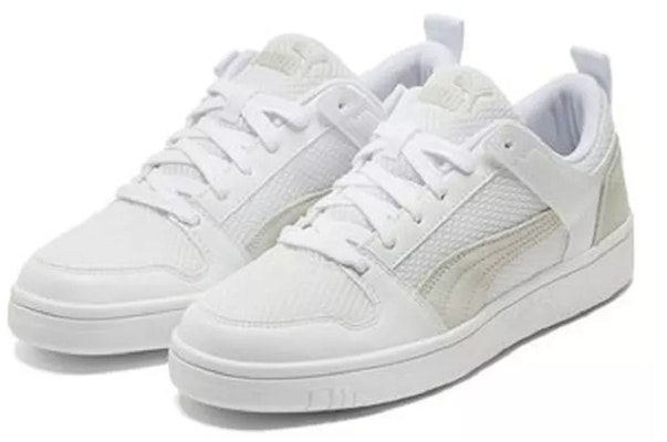 Puma Rebound Layup Lo 网面篮球鞋 '白灰色' 370914-06 Order Puma Rebound Layup Lo 网面篮球鞋 '白灰色' 370914-06
