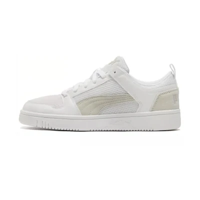 Puma Rebound Layup Lo Mesh 'White Grey'