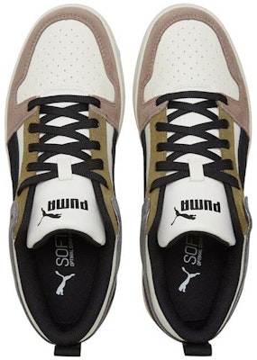 Puma Rebound Layup Lo sd 'Black White Brown' 370539-07 Shop Puma Rebound Layup Lo sd 'Black White Brown' 370539-07