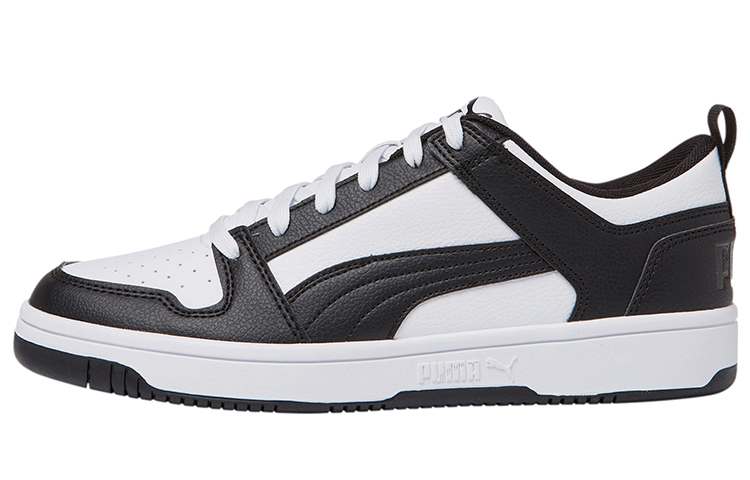 Buy PUMA Rebound LayUp Lo SL 休閒 輕便耐磨 低筒 板鞋 男女同款 黑白色