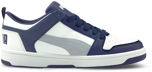 푸마 리바운드 레이업 로 SL 블루/화이트 (Puma Rebound Layup Lo SL 파란색/흰색) 369866-13 Order 푸마 리바운드 레이업 로 SL 블루/화이트 (Puma Rebound Layup Lo SL 파란색/흰색) 369866-13