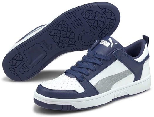 Puma Rebound Lay Up Lo SL Low Top Board Shoes Blue/White 369866-13 Lookbook Puma Rebound Lay Up Lo SL Low Top Board Shoes Blue/White 369866-13