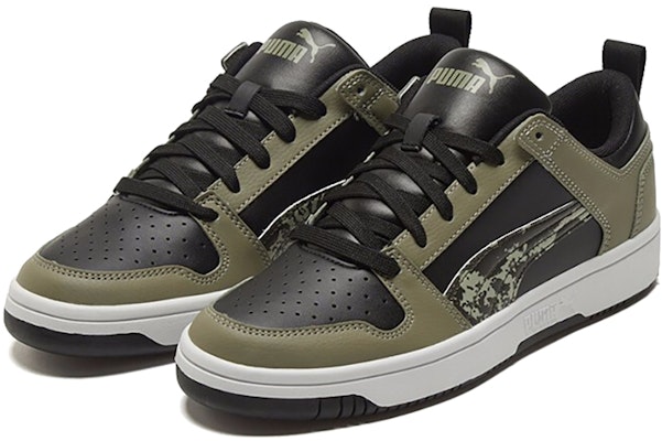 Puma Rebound Layup Locamo Kasual Sneakers Hitam/Hijau/Putih 368876-02 Purchase Puma Rebound Layup Locamo Kasual Sneakers Hitam/Hijau/Putih 368876-02