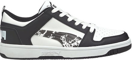 Puma Rebound LayUp Low 'Black White Camo' 368876-01 Puma Rebound LayUp Low 'Black White Camo' 368876-01