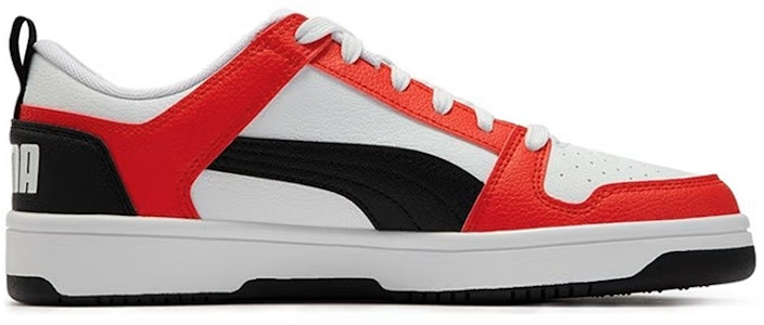 Puma 反弹扣篮低帮SL 红黑白 篮球鞋 369866-20 Order Puma 反弹扣篮低帮SL 红黑白 篮球鞋 369866-20