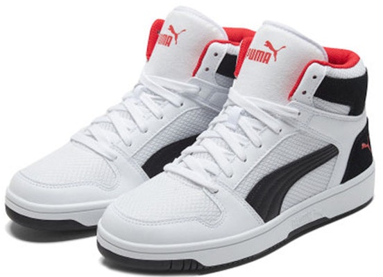 Puma Rebound LayUp Mesh 'White Black' 370913-02 Lookbook Puma Rebound LayUp Mesh 'White Black' 370913-02