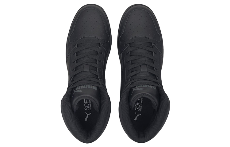 Lookbook プーマ リバウンド レイアップ レトロ ブラック 369573-11