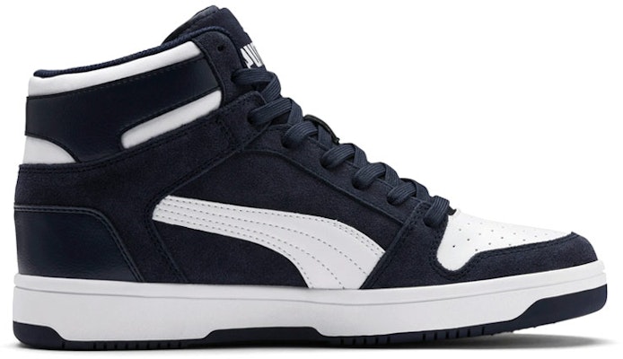PUMA Rebound Layup SD 中幫籃球鞋 男款 深藍 Order PUMA Rebound Layup SD 中幫籃球鞋 男款 深藍