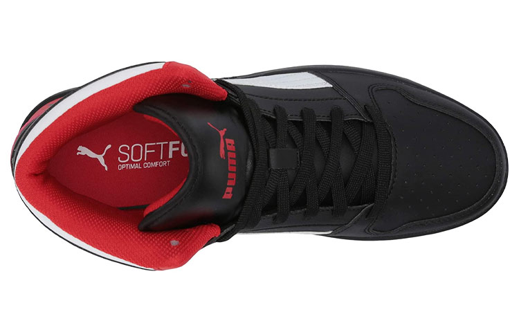 Lookbook 푸마 리바운드 레이업 SL '블랙 하이 리스크 레드' 369573-15