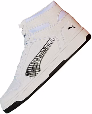 PUMA Rebound Layup SL Sketch 復古休閒 中筒 板鞋 男女款 白色 Order PUMA Rebound Layup SL Sketch 復古休閒 中筒 板鞋 男女款 白色