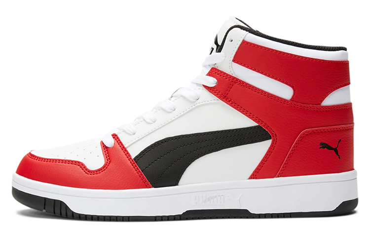 Puma Rebound LayUp SL 'White High Risk Red'